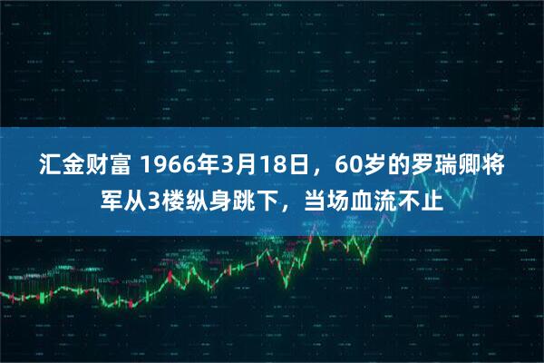 汇金财富 1966年3月18日，60岁的罗瑞卿将军从3楼纵身跳下，当场血流不止