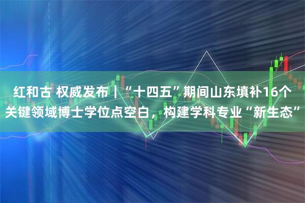 红和古 权威发布｜“十四五”期间山东填补16个关键领域博士学位点空白，构建学科专业“新生态”