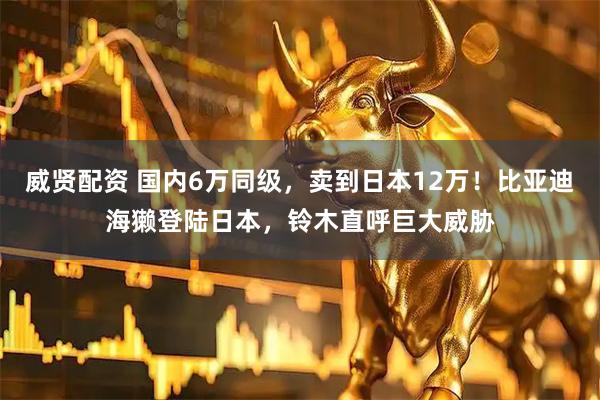 威贤配资 国内6万同级，卖到日本12万！比亚迪海獭登陆日本，铃木直呼巨大威胁